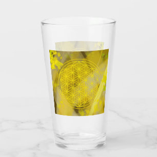 Gaia, flower of life, sacred geometric,mandala,zen glass