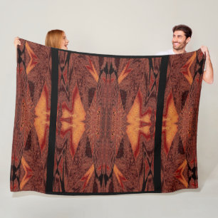 Gaia’s Garden 8  Fleece Blanket