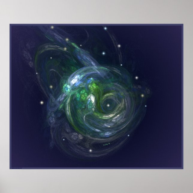 GAIA ~ THE LIVING PLANET POSTER (Front)