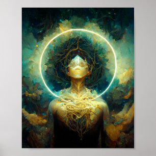 Gaia Ultima Fantasy Art Poster
