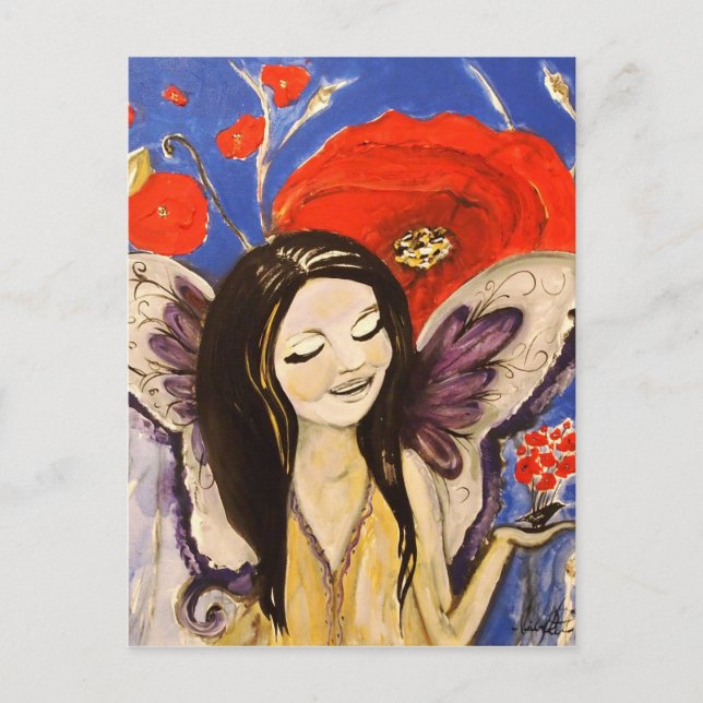 Gaia's Angel Child Postcard (Front)