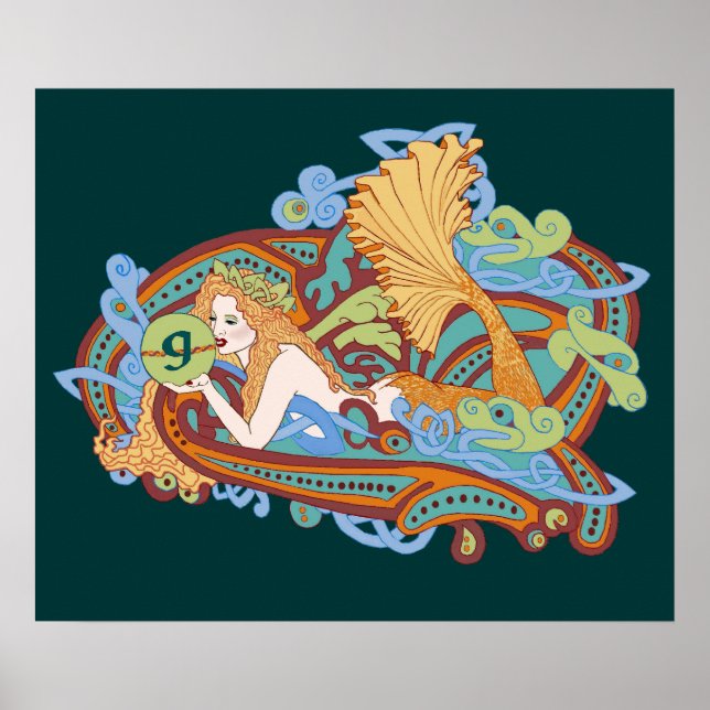 Gaia's Celtic Wave Poster (Front)