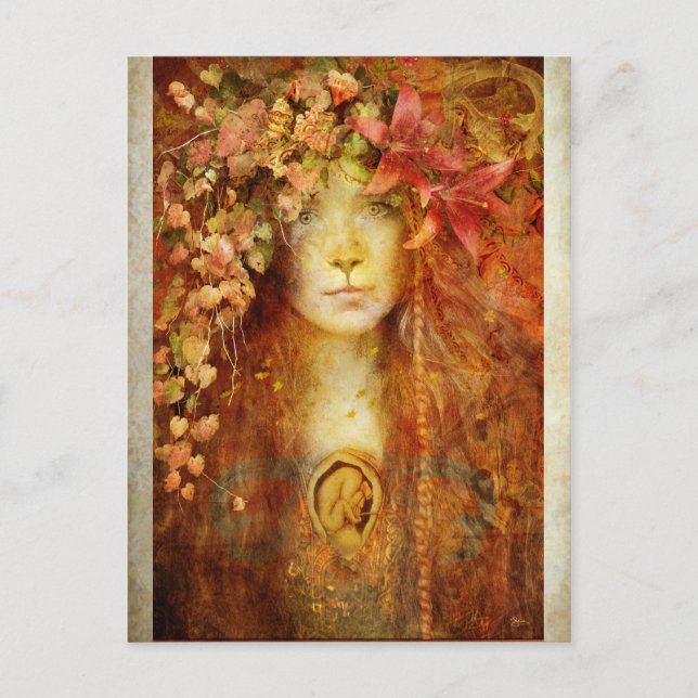 Gaia's Life Force Postcard (Front)