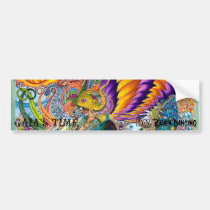 GAIA'S TIME BUMPERSTICKER by Raven Dancing Bumper Sticker