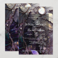 Gaia's Whispers | Botanical Gemstone Abstract
