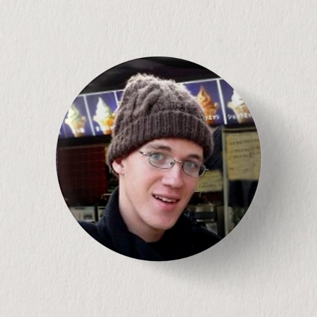 gaijin 3 cm round badge (Front)