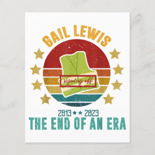 Gail Lewis, We Salute You, The End Of An Era Signi