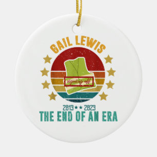 Gail Lewis, We Salute You, The End Of An Era Signi Ceramic Tree Decoration