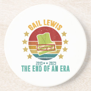 Gail Lewis, We Salute You, The End Of An Era Signi Coaster