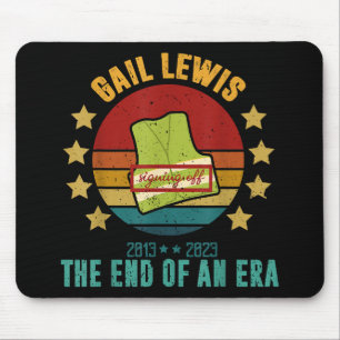Gail Lewis, We Salute You, The End Of An Era Signi Mouse Mat
