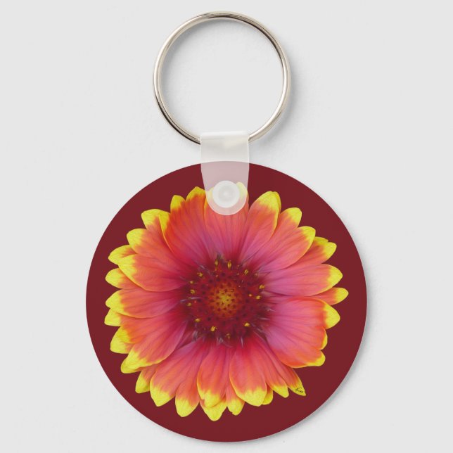 Gaillardia 1 key ring (Front)