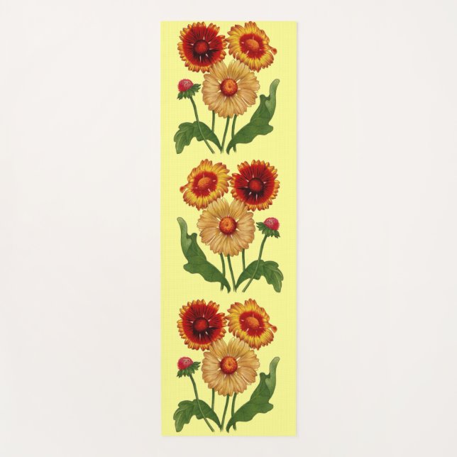 gaillardias yoga mat (Front)