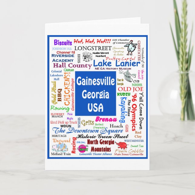 Gainesville card (Front)
