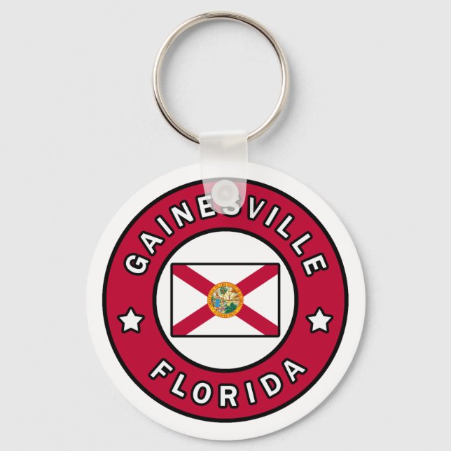 Gainesville Florida Key Ring (Front)