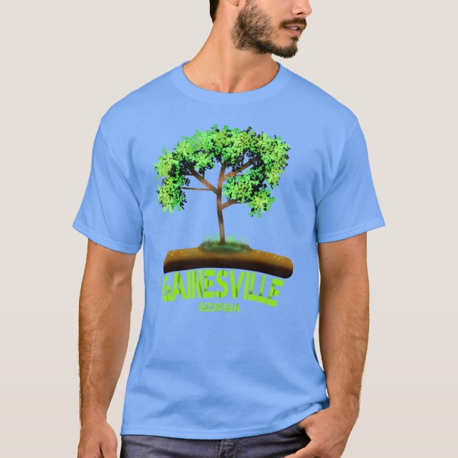 Gainesville Georgia Oversized T-Shirt (Front)