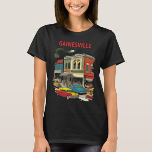 Gainesville Historic Street Car Travel T-Shirt