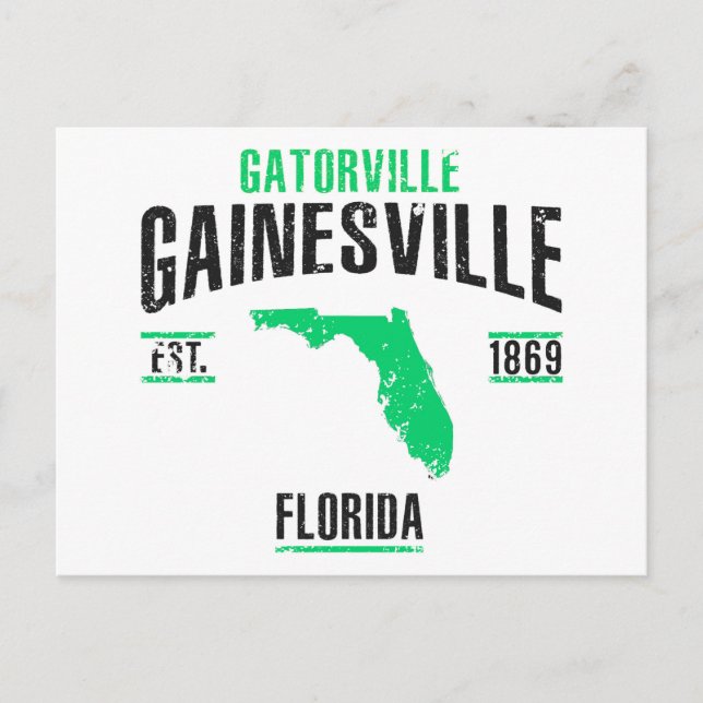 Gainesville Postcard (Front)