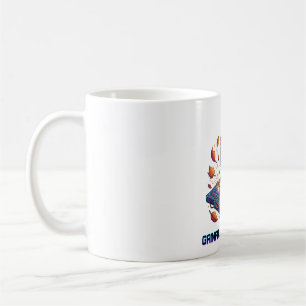 Gainful Employment Cute Cyberpunk Cat Gamer Work Coffee Mug