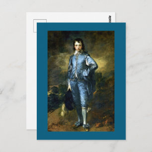 Gainsborough - The Blue Boy, Postcard