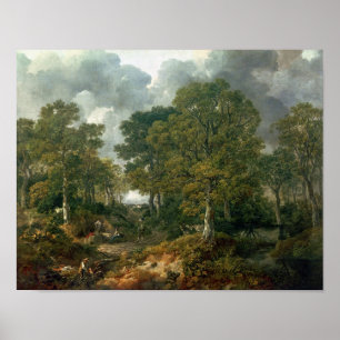 Gainsborough's Forest , c.1748 Poster