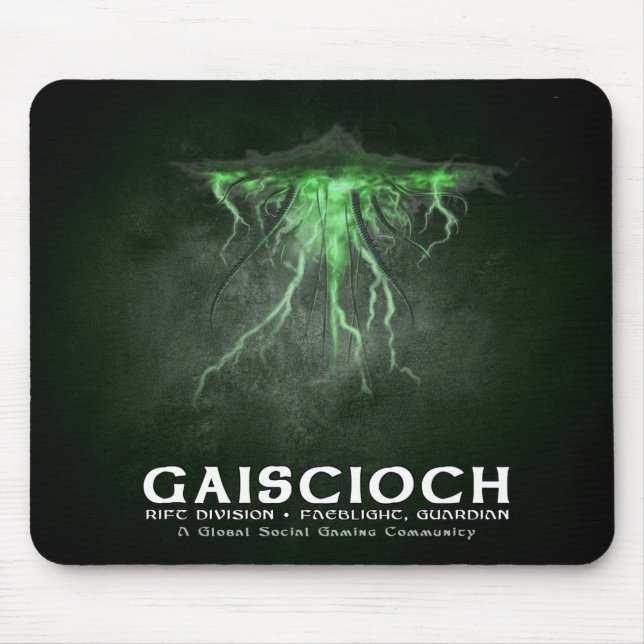 Gaiscioch - Rift Division Mouse Pad (Front)