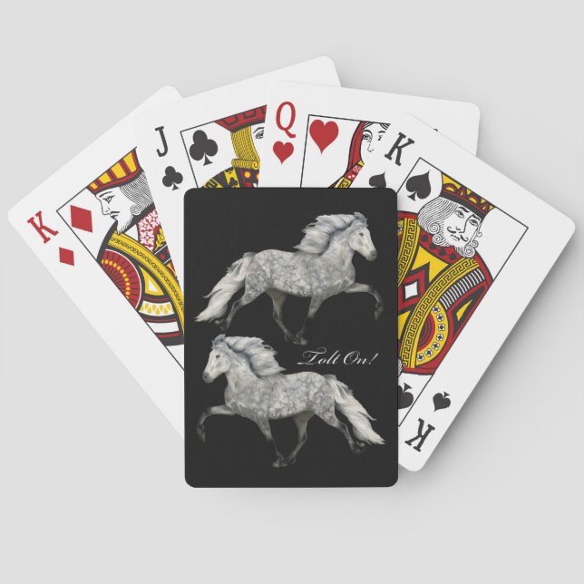 Gaited Horse Charismatic Playing Cards (Back)