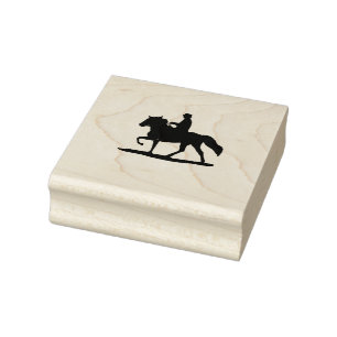 Gaited Horse Rubber Stamp