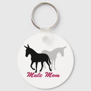 Gaited Mule Mum Key Ring