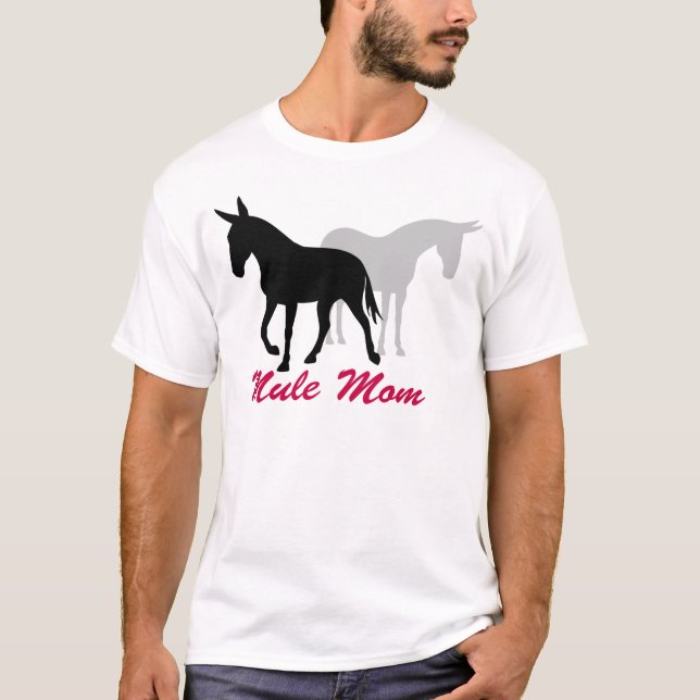 Gaited Mule Mum T-Shirt (Front)