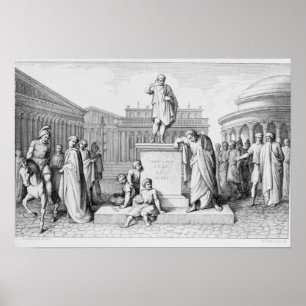 Gaius Gracchus Weeping Before his Father's Poster