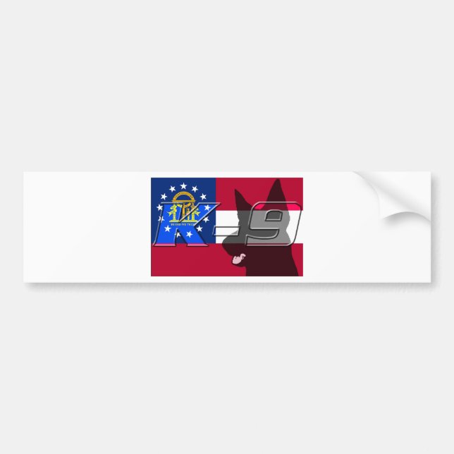 GAK9 BUMPER STICKER (Front)