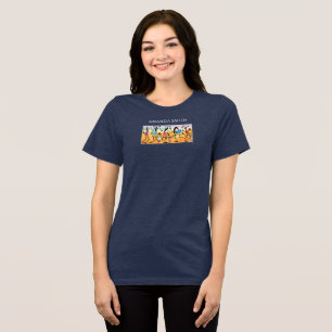 Gakonga vibrant art Awesome Dancers T-shirt Tri-Blend Shirt
