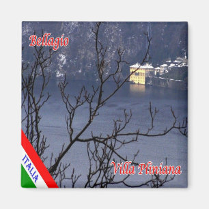 GAL009 BELLAGIO, Lake Como, Italy, Fridge Magnet