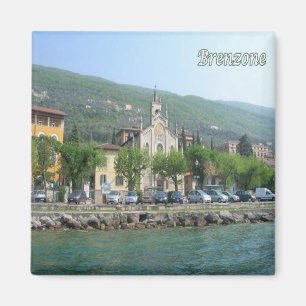 GAL019 BRENZONE, Lake Garda, Italy, Fridge Magnet