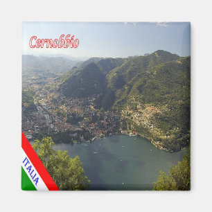 GAL029 CERNOBBIO, Lake Como, Italy, Fridge Magnet