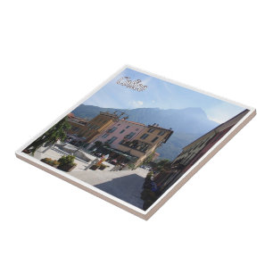 GAL032 COLICO, Lake Lecco, Italy, Tile