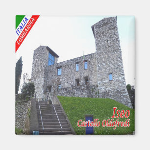 GAL047 ISEO, Oldofredi Castle, Fridge Magnet