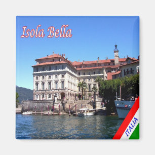 GAL051 ISOLA BELLA, Lake Maggiore  Italy, Fridge Magnet
