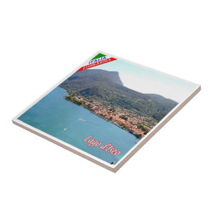 GAL062 Lake Iseo View, Italy, Tile