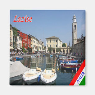 GAL073 LAZISE, Lake Garda, Port, Italy, Fridge Magnet