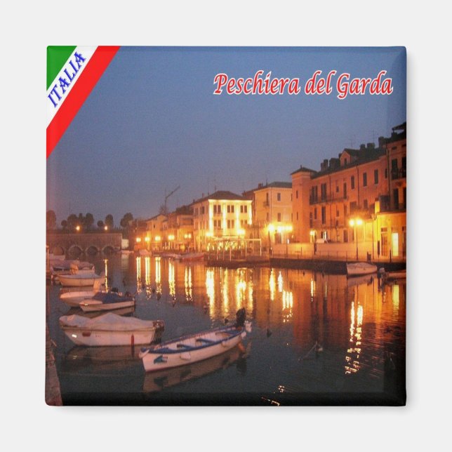 GAL094 PESCHIERA del GARDA, Italy, Fridge  Magnet (Front)