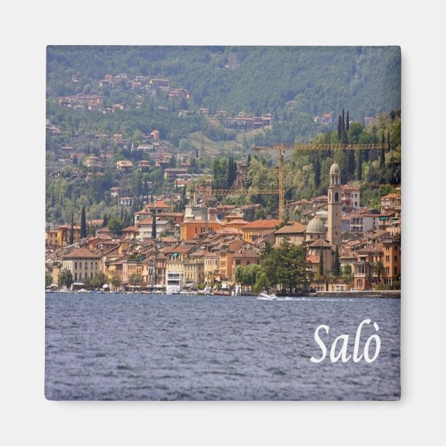 GAL103 SALO' Lake Garda, Italy, Fridge Magnet (Front)