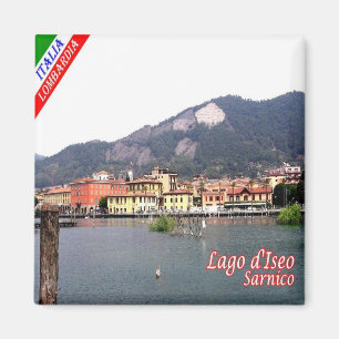 GAL107 SARNICO, Lake Iseo, Italy, Fridge Magnet