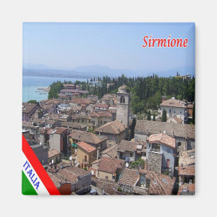 GAL108 SIRMIONE Lake Garda, Italy, Fridge Magnet