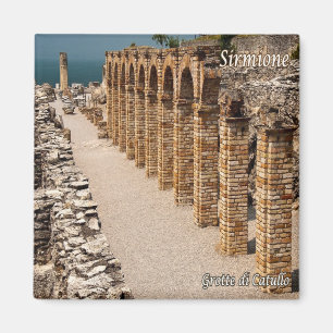 GAL113 SIRMIONE Caves of Catullo, Italy, Fridge Magnet