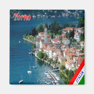 GAL122 TORNO, Lake Como, Italy, Fridge Magnet