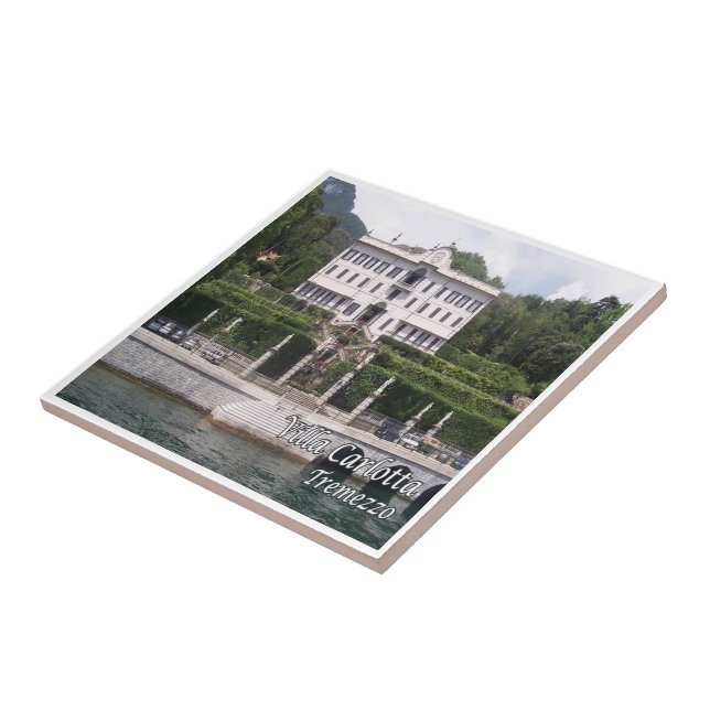 GAL128 TREMEZZO, Lake Como, Italy, Tile (Side)