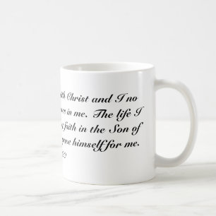 Gal 2:20 coffee mug