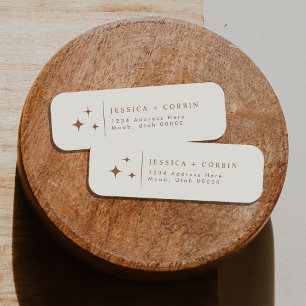 GALA Bohemian Terracotta Celestial Return Address