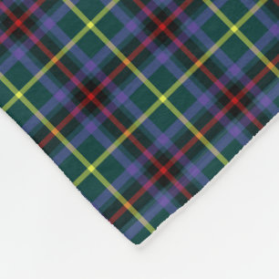 Gala Water Scotland District Tartan Fleece Blanket